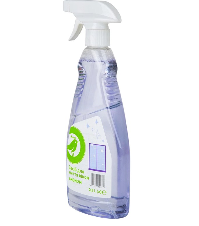 Засіб для очищення скла КОЖЕН ДЕНЬ Амоніум, 500мл